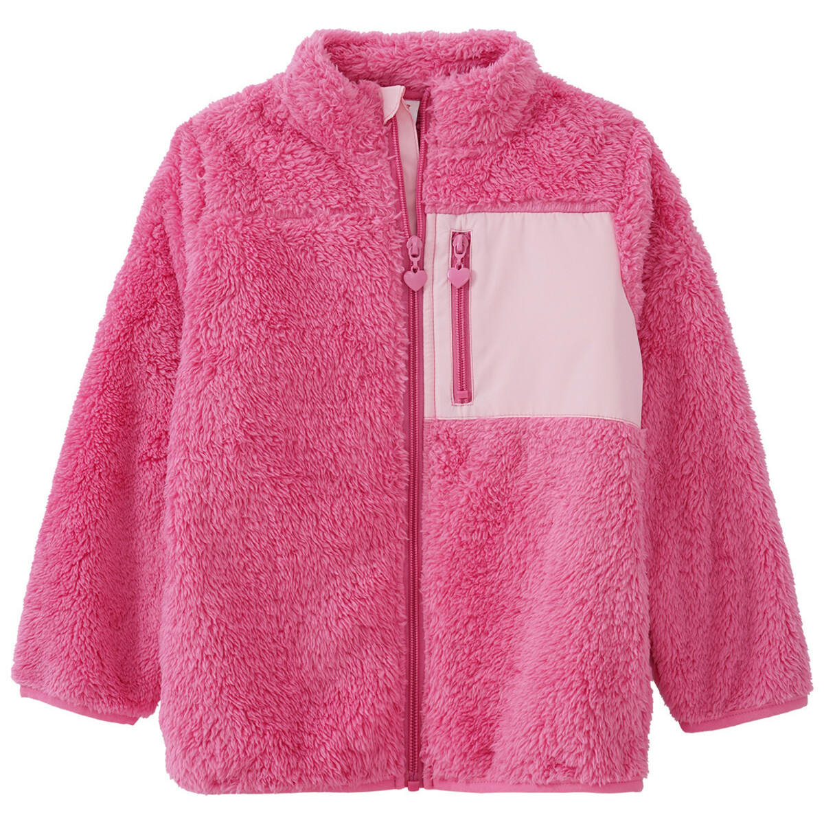 Bild 1 von Mädchen Teddyjacke mit Zippertasche