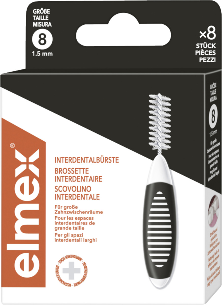 Bild 1 von elmex Interdentalbürste ISO Gr. 8, 1,5 mm