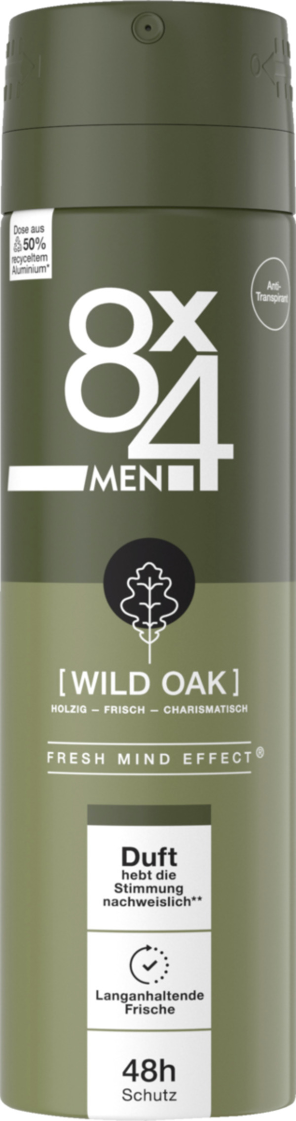 Bild 1 von 8x4 Anti-Transpirant Spray No.8 Wild Oak