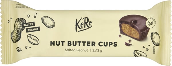 Bild 1 von KoRo Bio Nut Butter Cups Salted Peanut