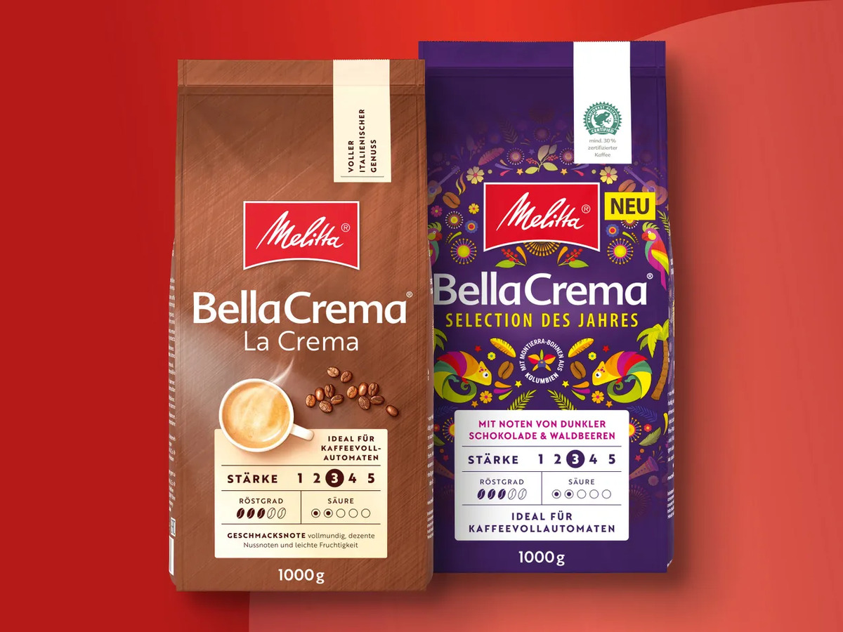 Bild 1 von Melitta Bella Crema, 
         1 kg