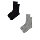 Bild 2 von Damen und Herren Home-Socken, 2 Paar