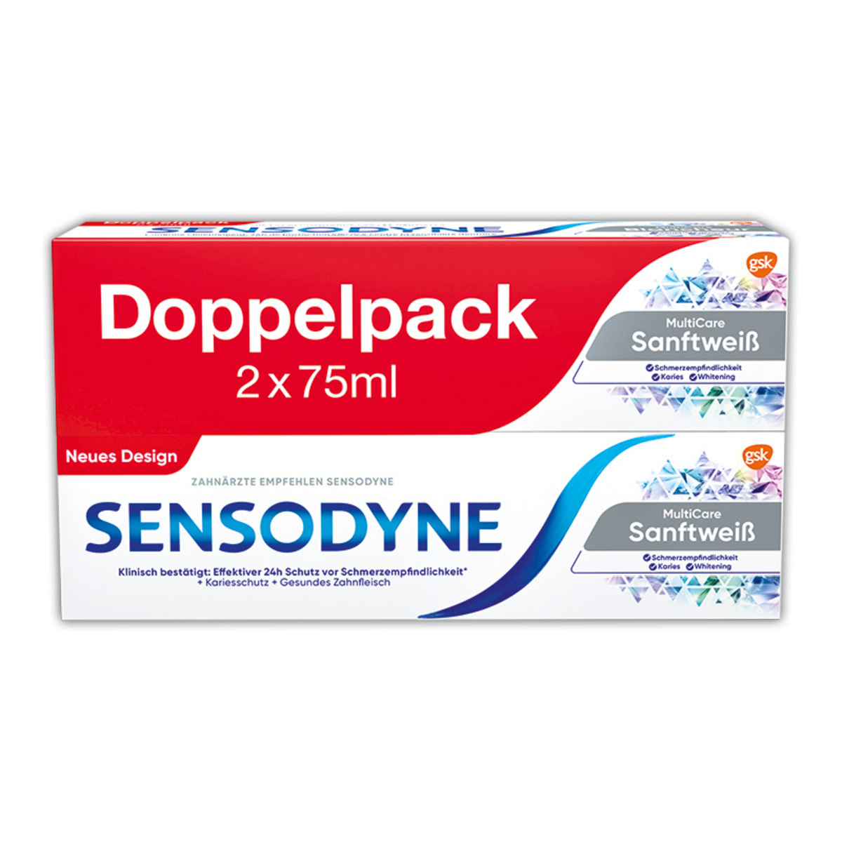 Bild 1 von Sensodyne Zahnpasta MultiCare Sanftweiß