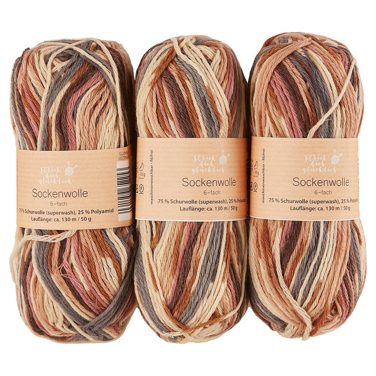 Bild 1 von STRICK’ DICH GLÜCKLICH Sockenwolle 150 g
