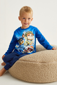C&A Paw Patrol-Fleece-Pyjama-2 teilig, Blau, Größe: 110