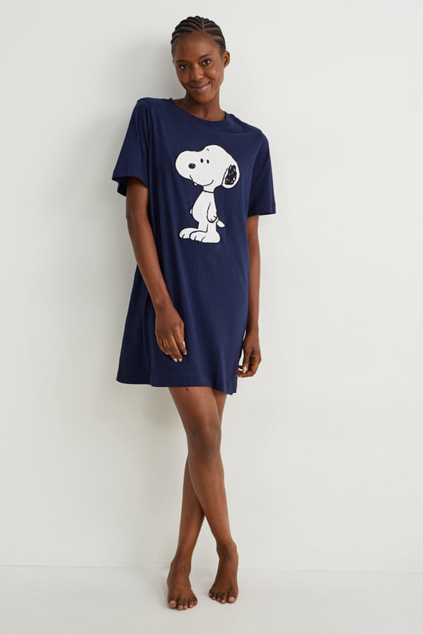 Bild 1 von C&A Bigshirt-Snoopy, Blau, Größe: S