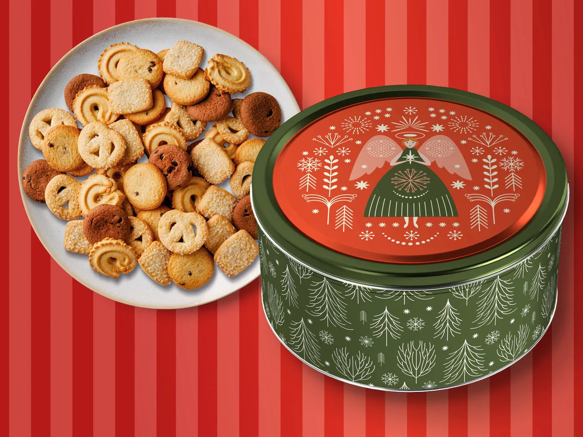 Bild 1 von Original dänisches Butter- & Schokolade-Mürbegebäck, 
         750 g