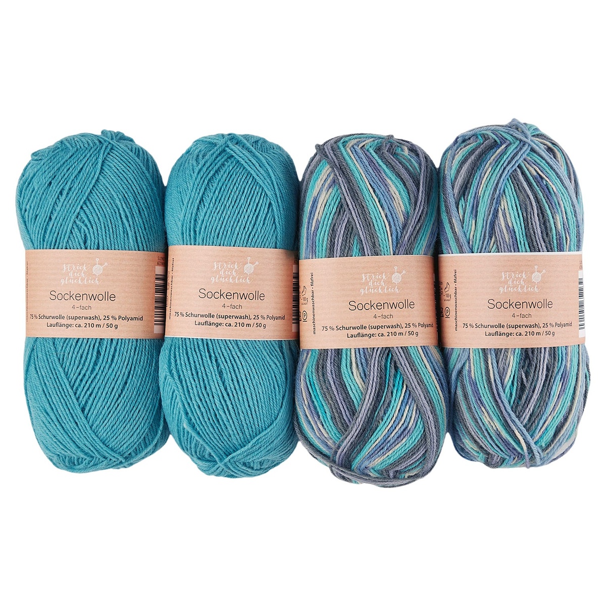 Bild 4 von STRICK’ DICH GLÜCKLICH Sockenwolle 200 g