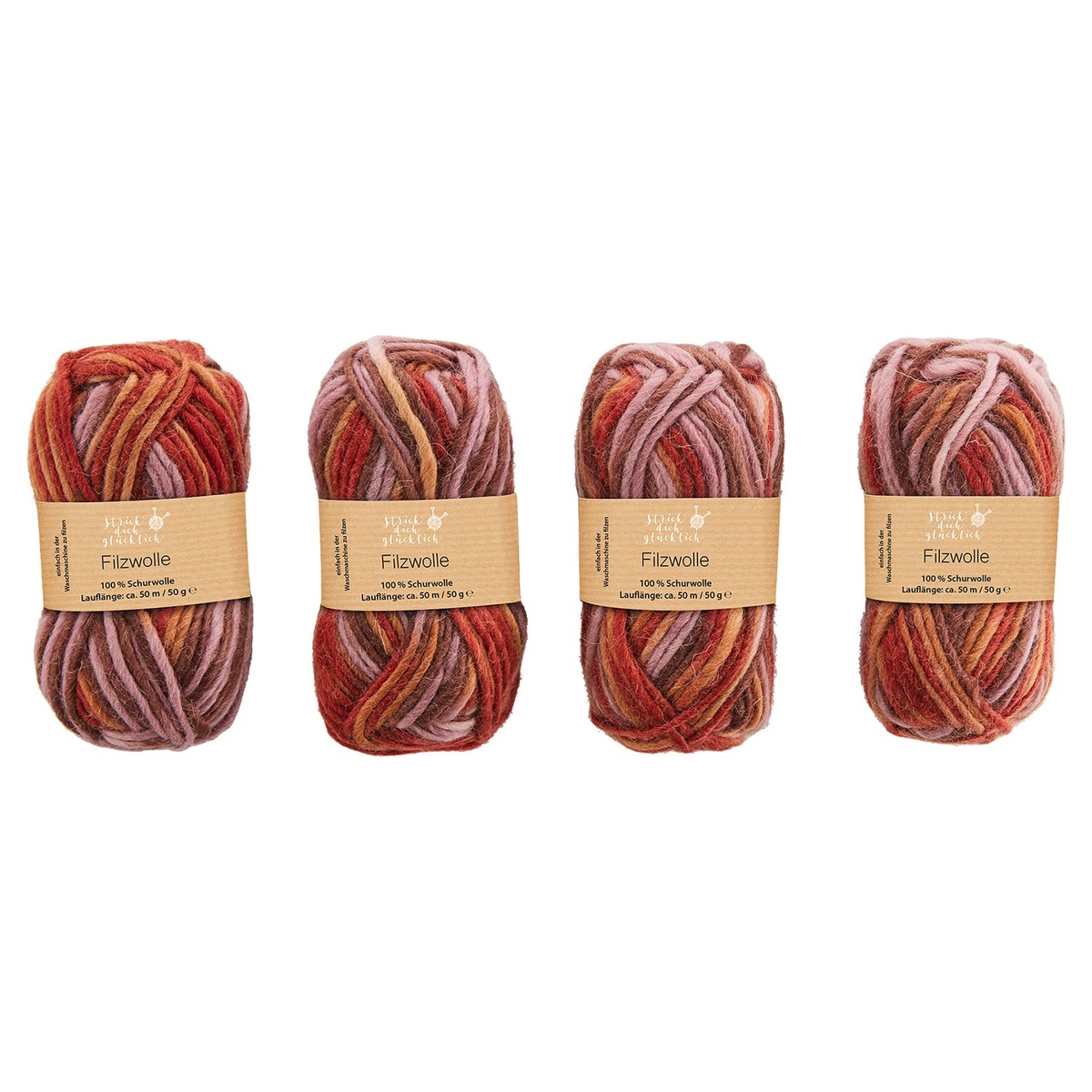 Bild 1 von STRICK’ DICH GLÜCKLICH Filzwolle 200 g