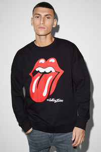 C&A Sweatshirt-Rolling Stones, Schwarz, Größe: XS