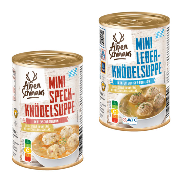 Bild 1 von ALPENSCHMAUS Mini-Knödel-Suppen