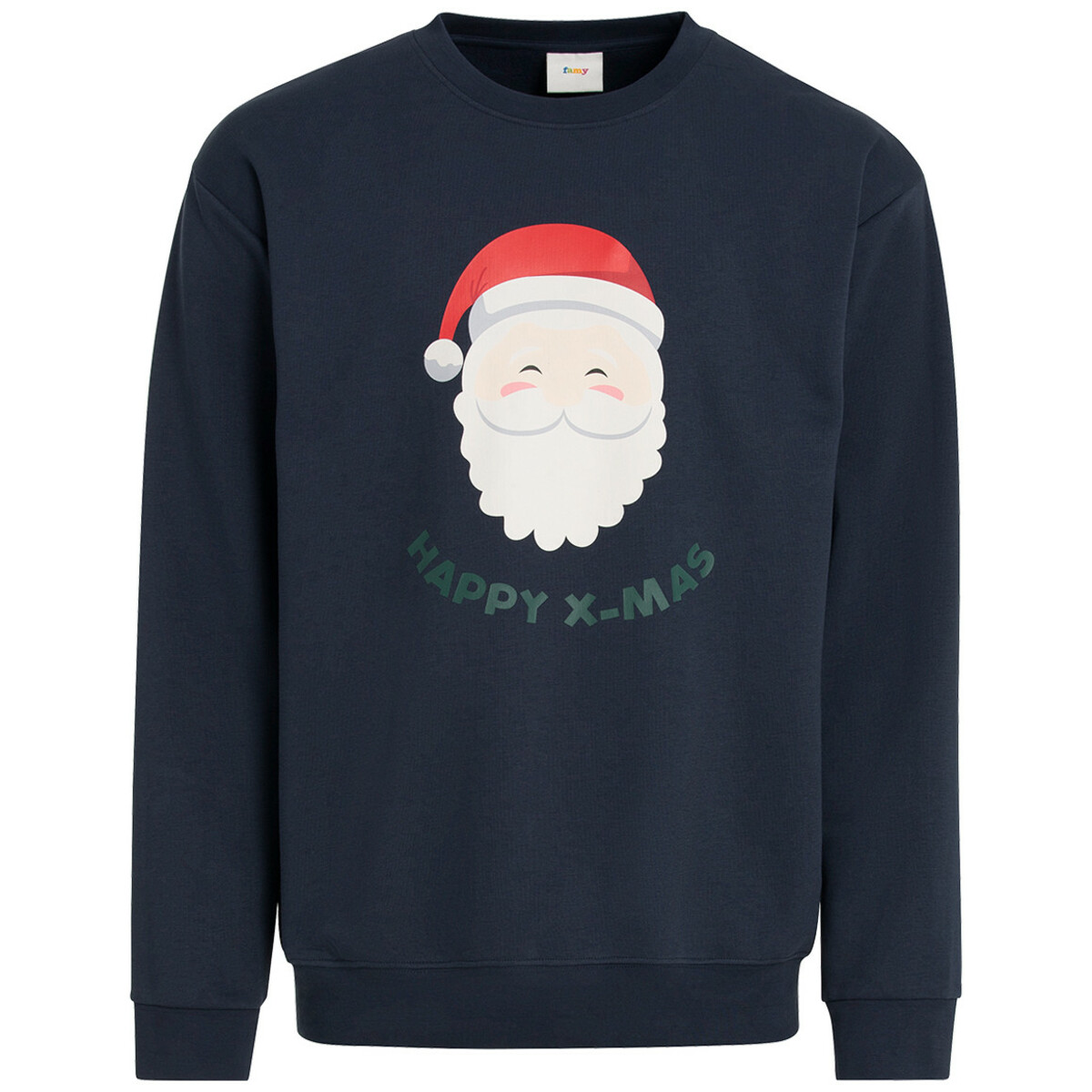 Bild 1 von Herren Weihnachtssweatshirt mit Santa-Motiv