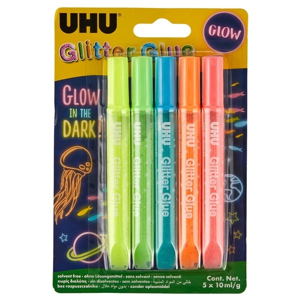 Bild 1 von UHU®  Glitter Glue 5 x 10 ml