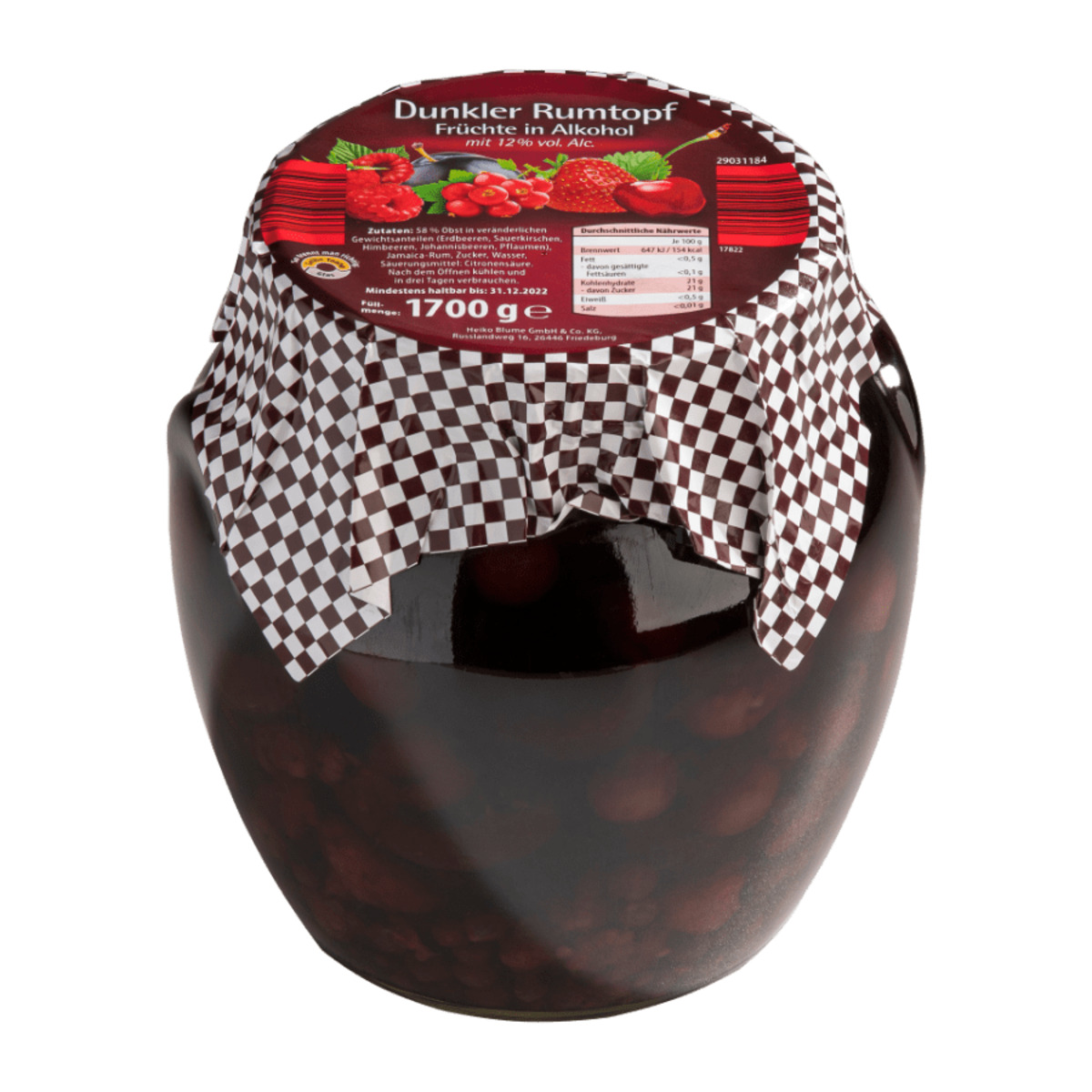 Bild 1 von Dunkler Rumtopf