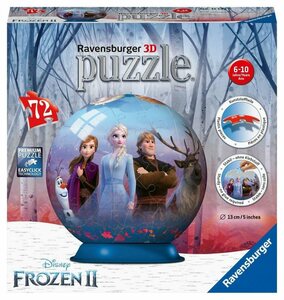 Ravensburger Puzzleball »Disney Frozen II«, 72 Puzzleteile, Made in Europe, FSC® - schützt Wald - weltweit