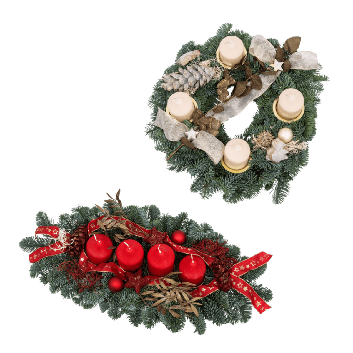 GARDENLINE Adventskranz / schiffchen / gesteck von ALDI Nord ansehen!