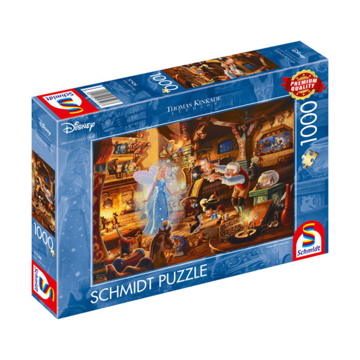 Bild 1 von Puzzle Disney Geppettos Pinocchio, 1.000 Teile