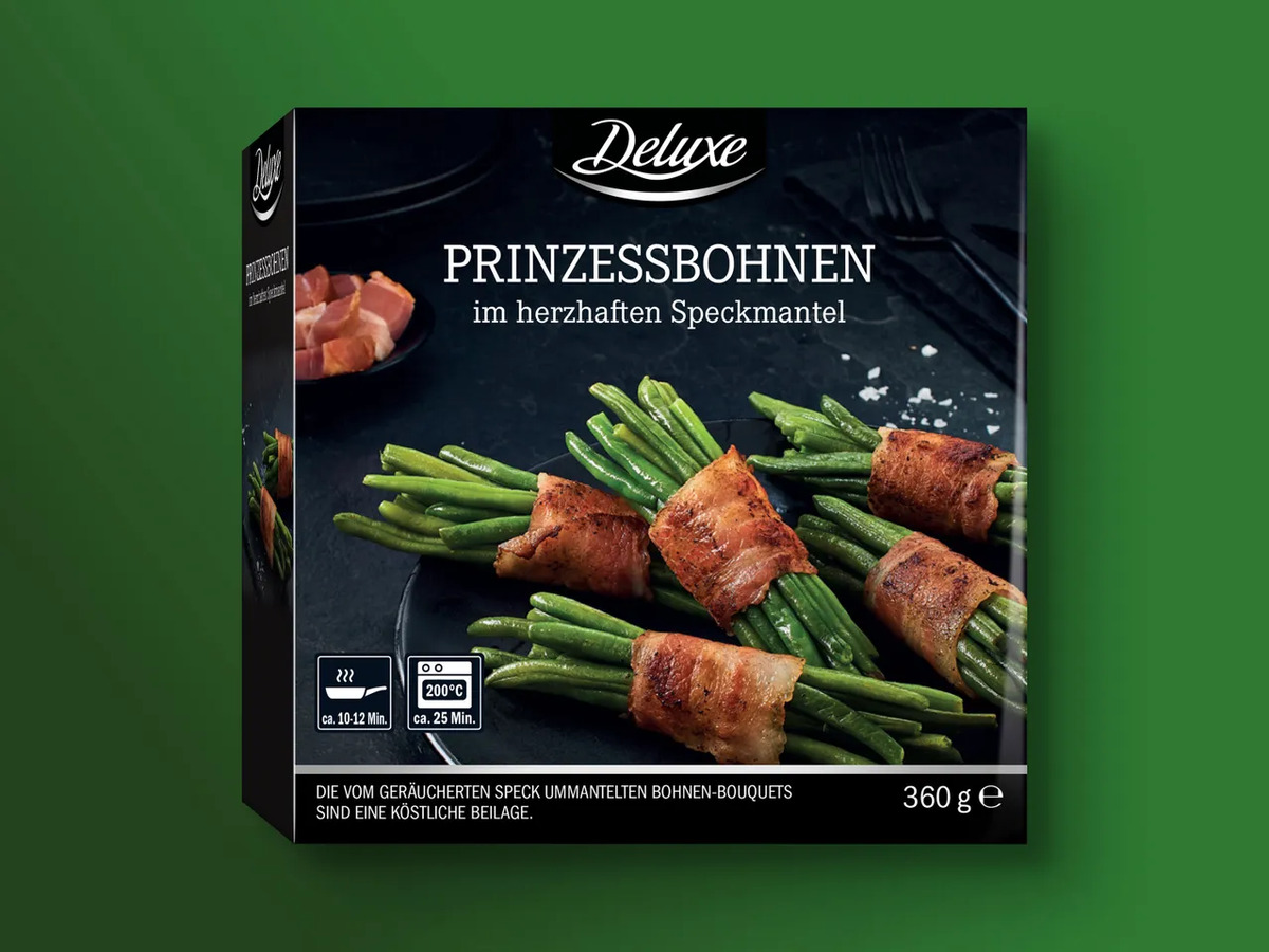 Bild 1 von Deluxe Prinzessbohnen im Speckmantel, 
         360 g