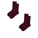 Bild 3 von Damen und Herren Home-Socken, 2 Paar