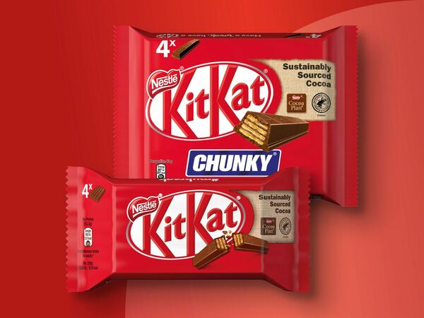 Bild 1 von Nestlé KitKat/Lion, 
         4x 42/4x 41,5/4x 40/5x 30 g