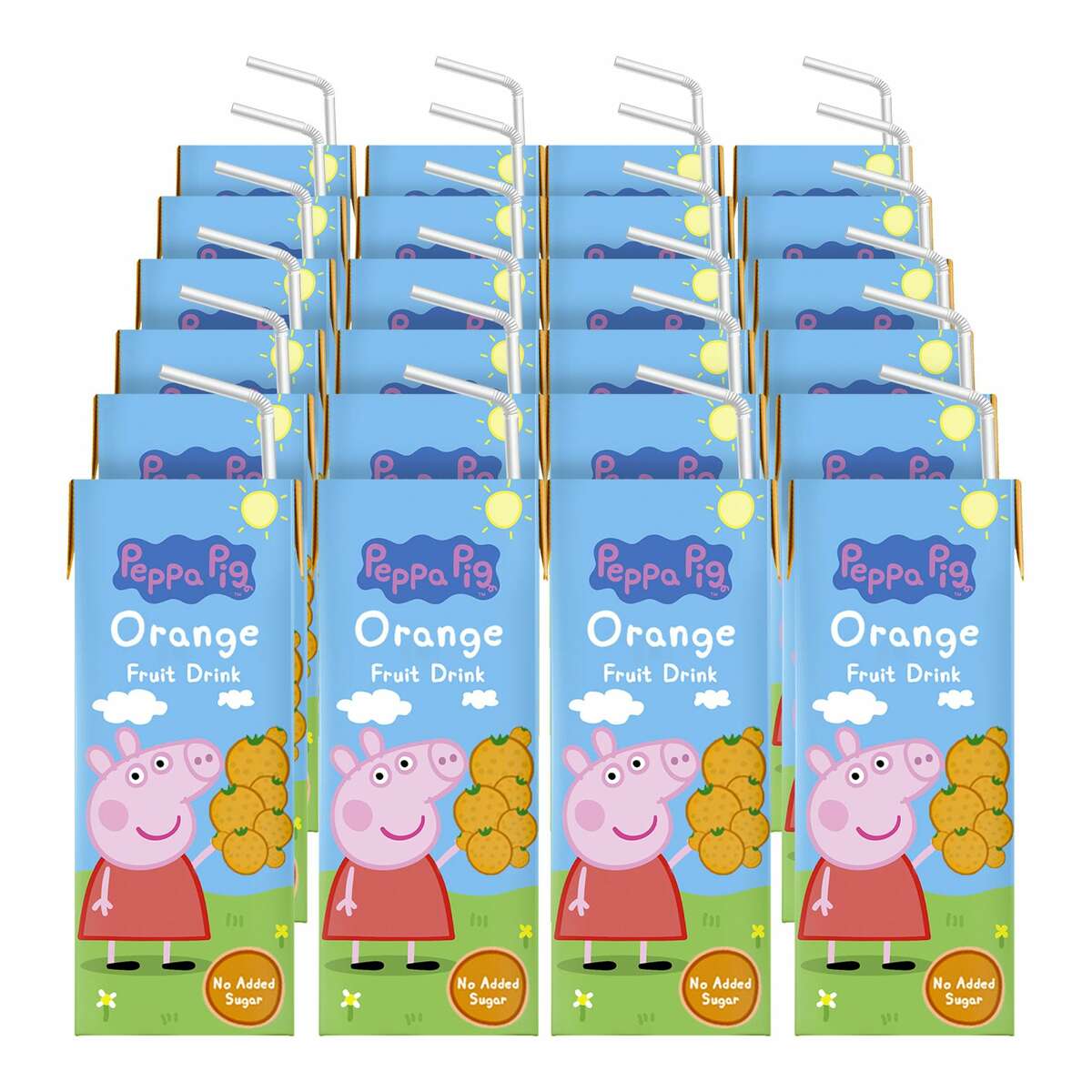 Bild 1 von Peppa Pig Orange Fruit Drink 200 ml, 24er Pack