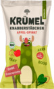 Bild 1 von KRÜMEL Kindersnack Knabberstäbchen Apfel Spinat, ab 3 Jahren