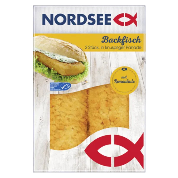 Bild 1 von Nordsee
Backfisch, Fischfrikadellen