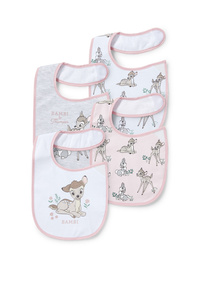 C&A Multipack 4er-Bambi-Baby-Lätzchen, Rosa, Größe: 1 size