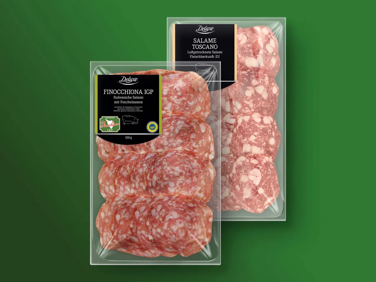 Bild 1 von Deluxe Italienische Wurstspezialitäten, 
         100 g