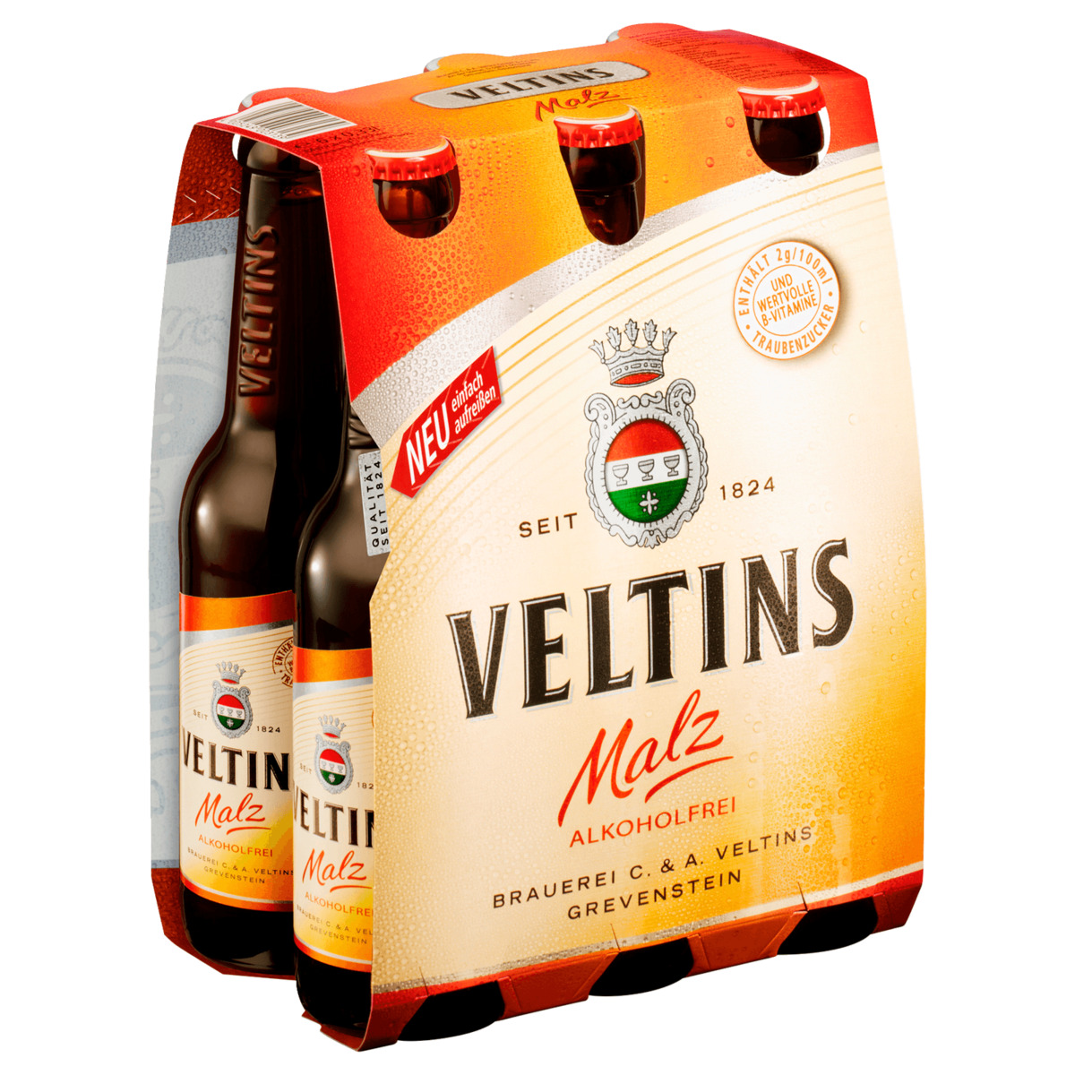 Bild 1 von Veltins Malz alkoholfrei 6x0,33l