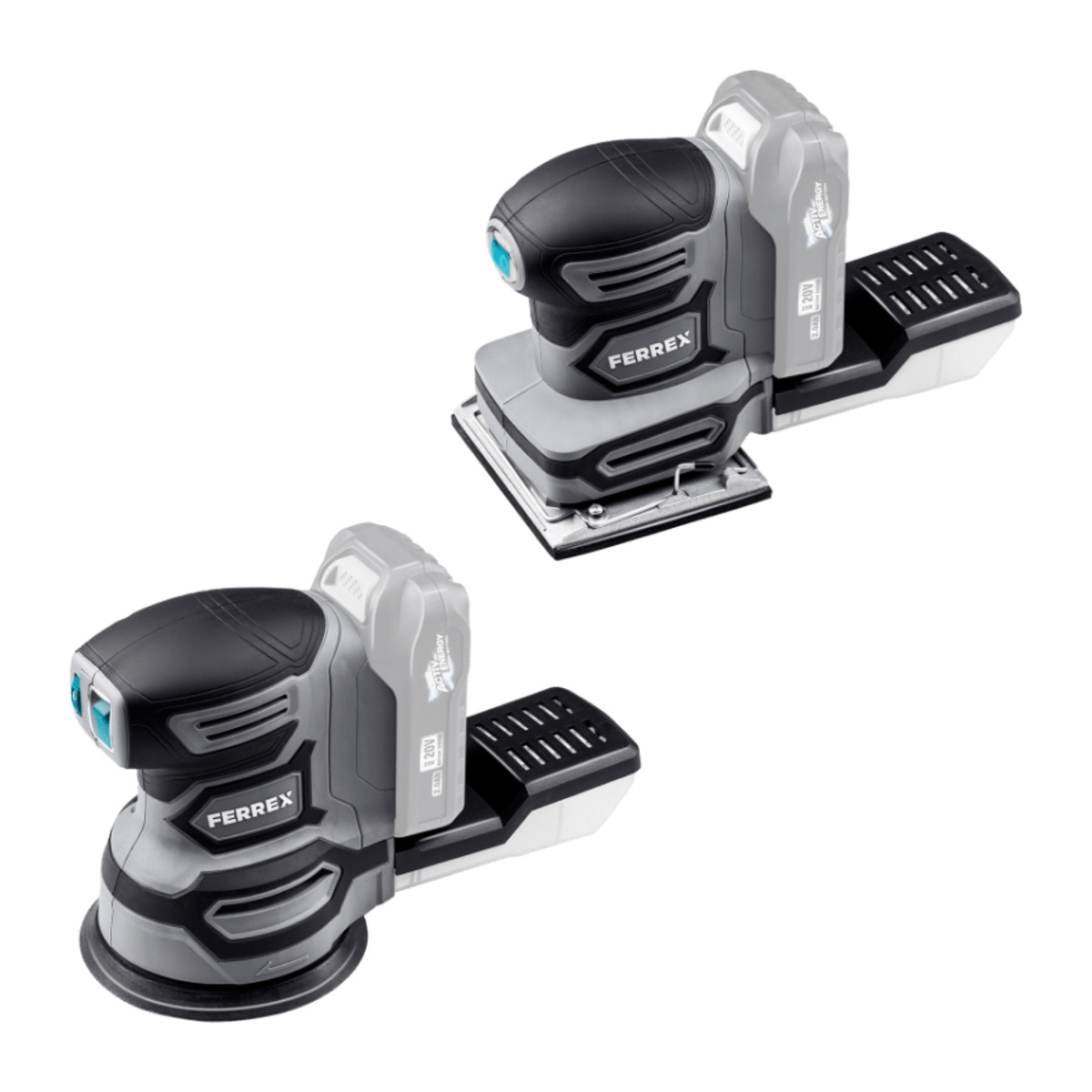Bild 1 von FERREX 20-V-Akku-Schleifer