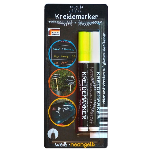 Bild 3 von BASTEL’ DICH GLÜCKLICH Kreide- oder Metallic-Marker