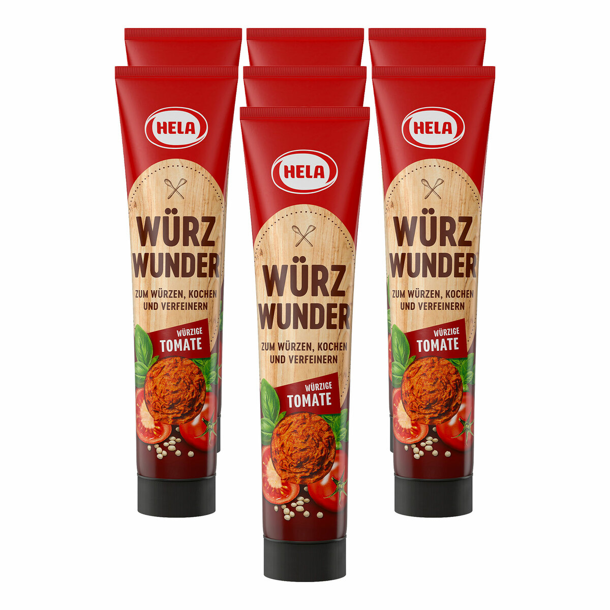 Bild 1 von Hela Würzwunder würzige Tomate 200 ml, 7er Pack