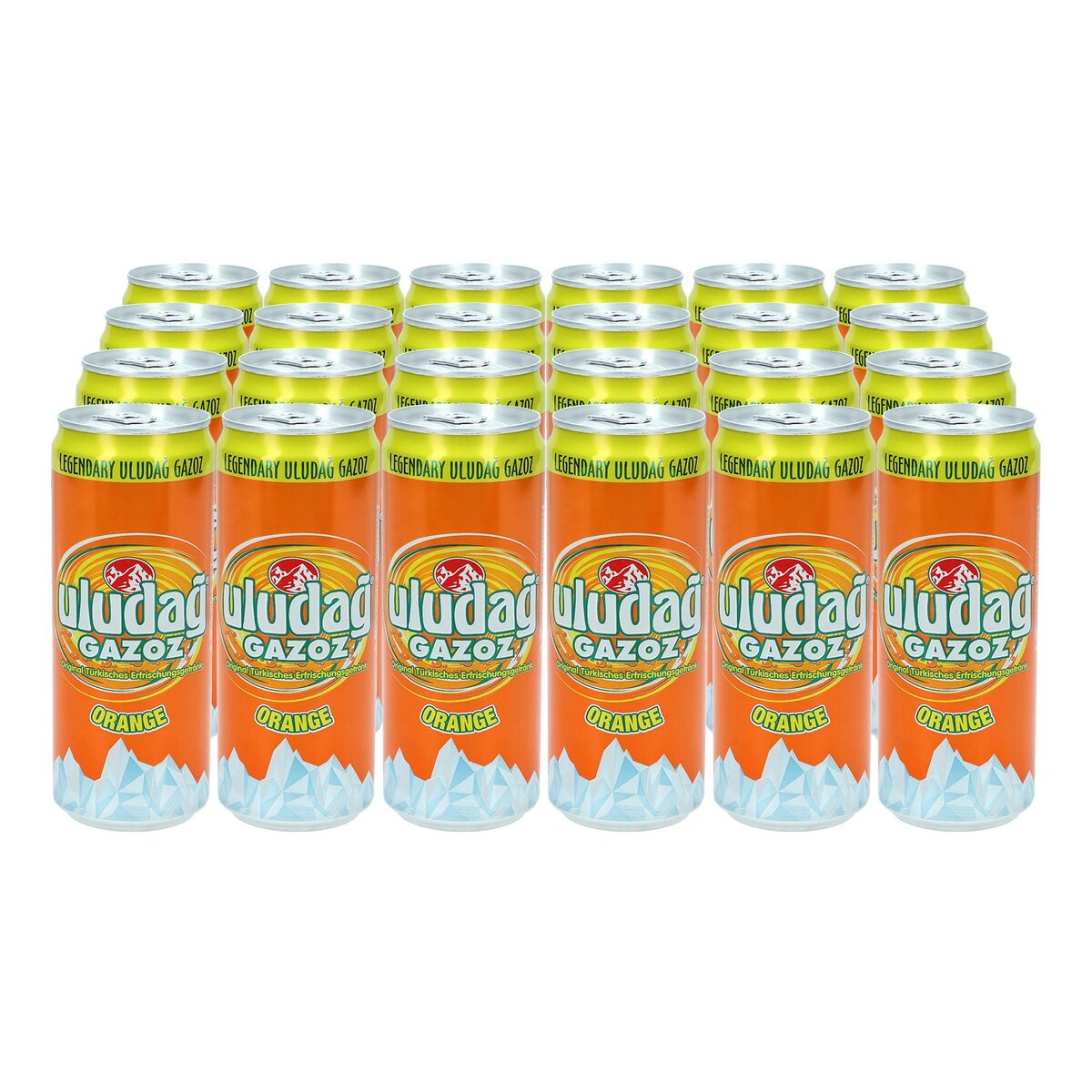 Bild 1 von Uludag Gazoz Orange 0,33 Liter Dose, 24er Pack