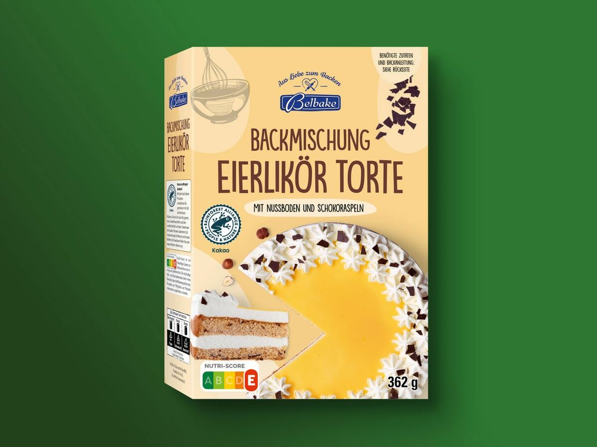 Belbake Backmischung Eierlikör Torte, 362 g im Angebot – Aktuelle ...