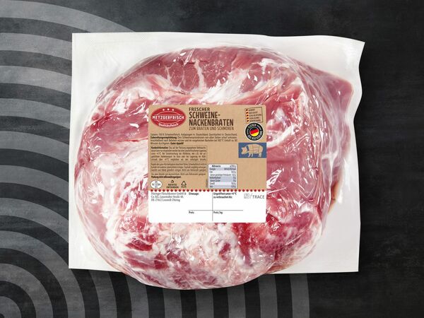 Metzgerfrisch Frischer Schweinenackenbraten von Lidl ansehen!