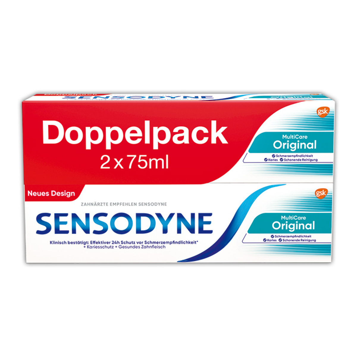 Bild 1 von Sensodyne Zahnpasta MultiCare Original