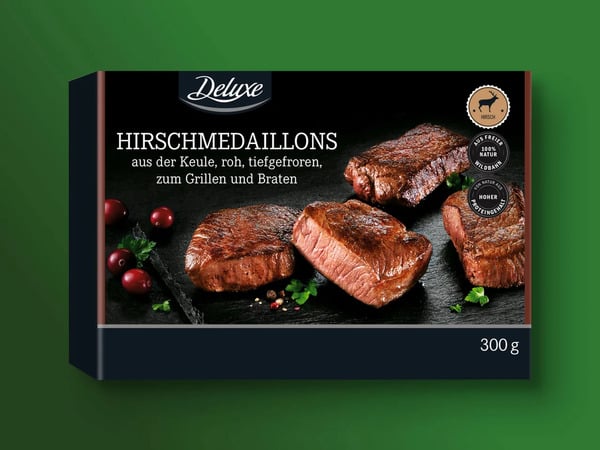 Bild 1 von Deluxe Hirschmedaillons, 
         300 g