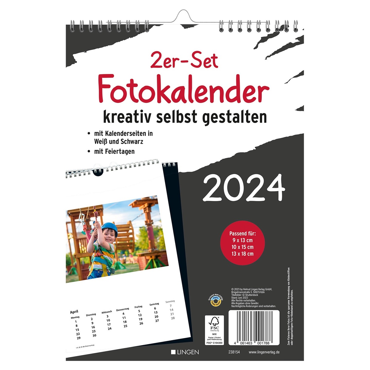 Bastel- oder Fotokalender 2024 von ALDI SÜD ansehen!