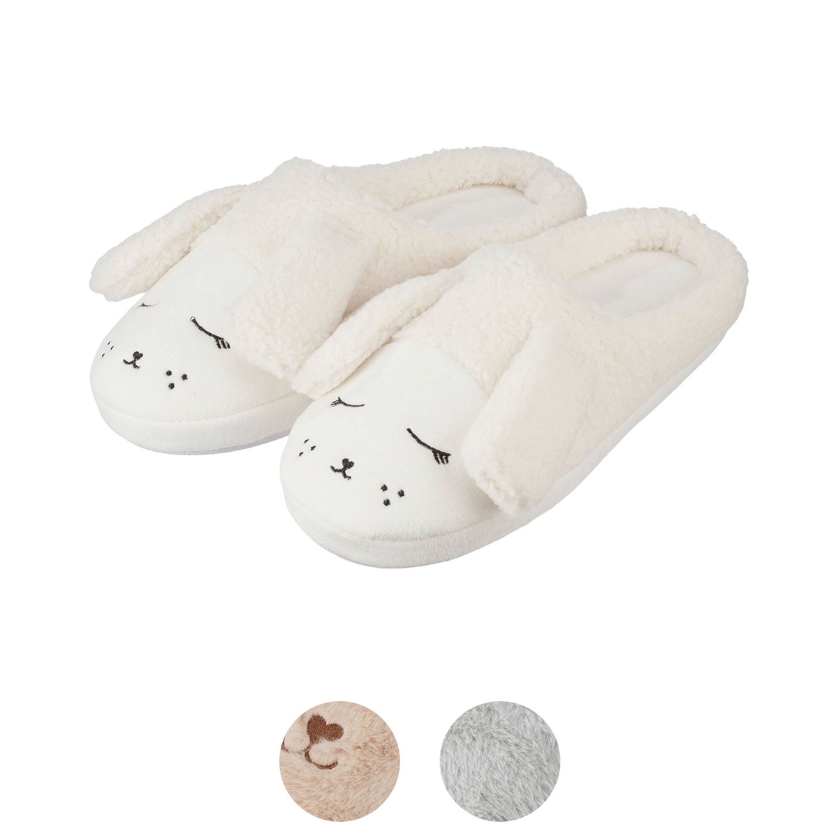 Bild 1 von UP2FASHION Damen Plüsch-Hausschuhe