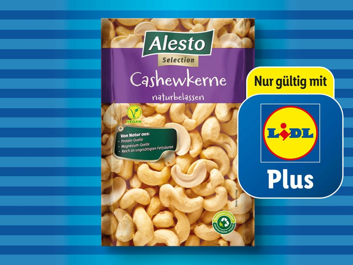 Bild 1 von Alesto Selection Cashewkerne, 
         200 g