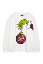 Bild 1 von C&A CLOCKHOUSE-Weihnachts-Sweatshirt-Der Grinch, Weiß, Größe: XL