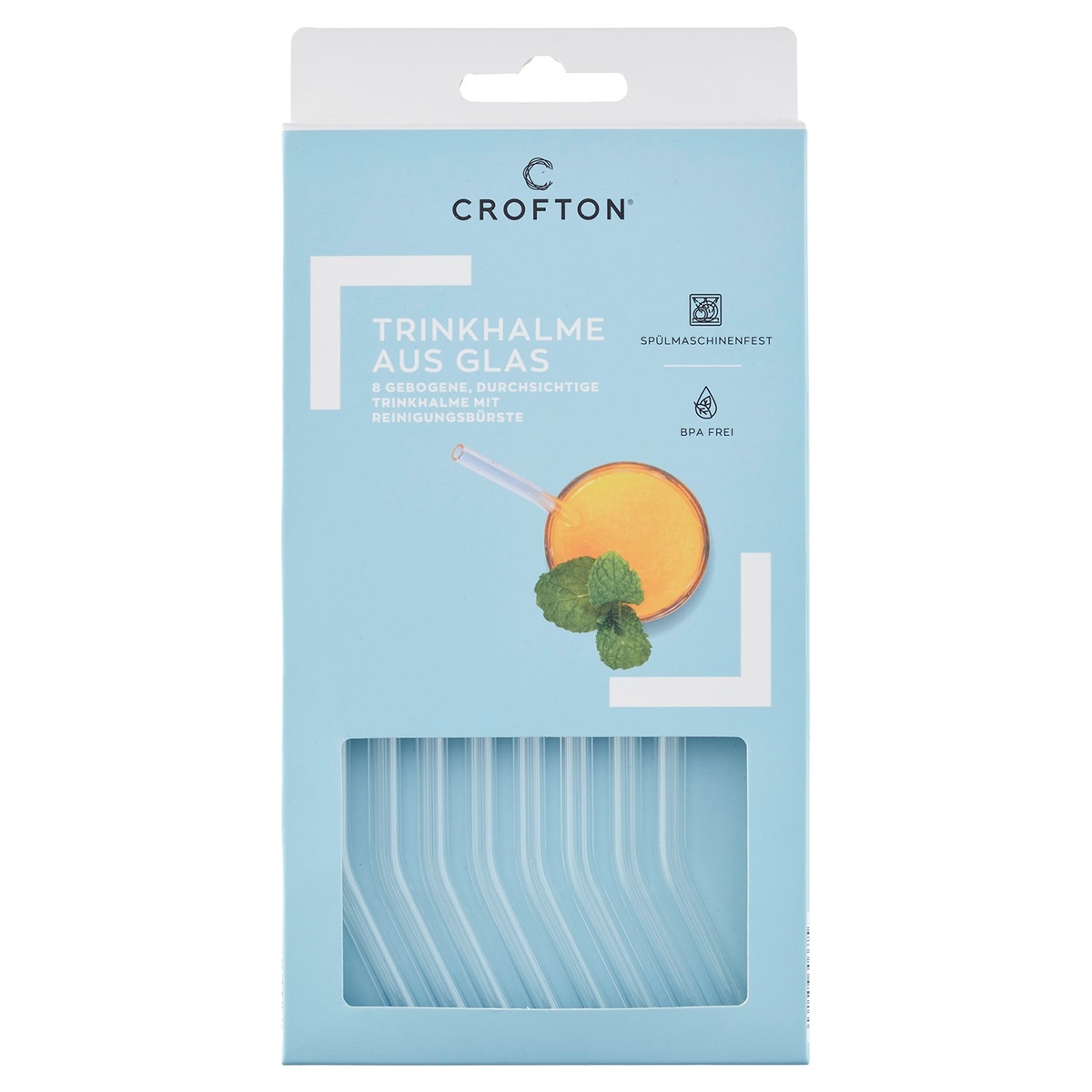 Bild 4 von CROFTON Trinkhalme aus Glas