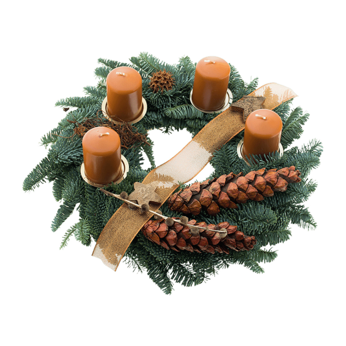 GARDENLINE Adventskranz / schiffchen / gesteck von ALDI Nord ansehen!