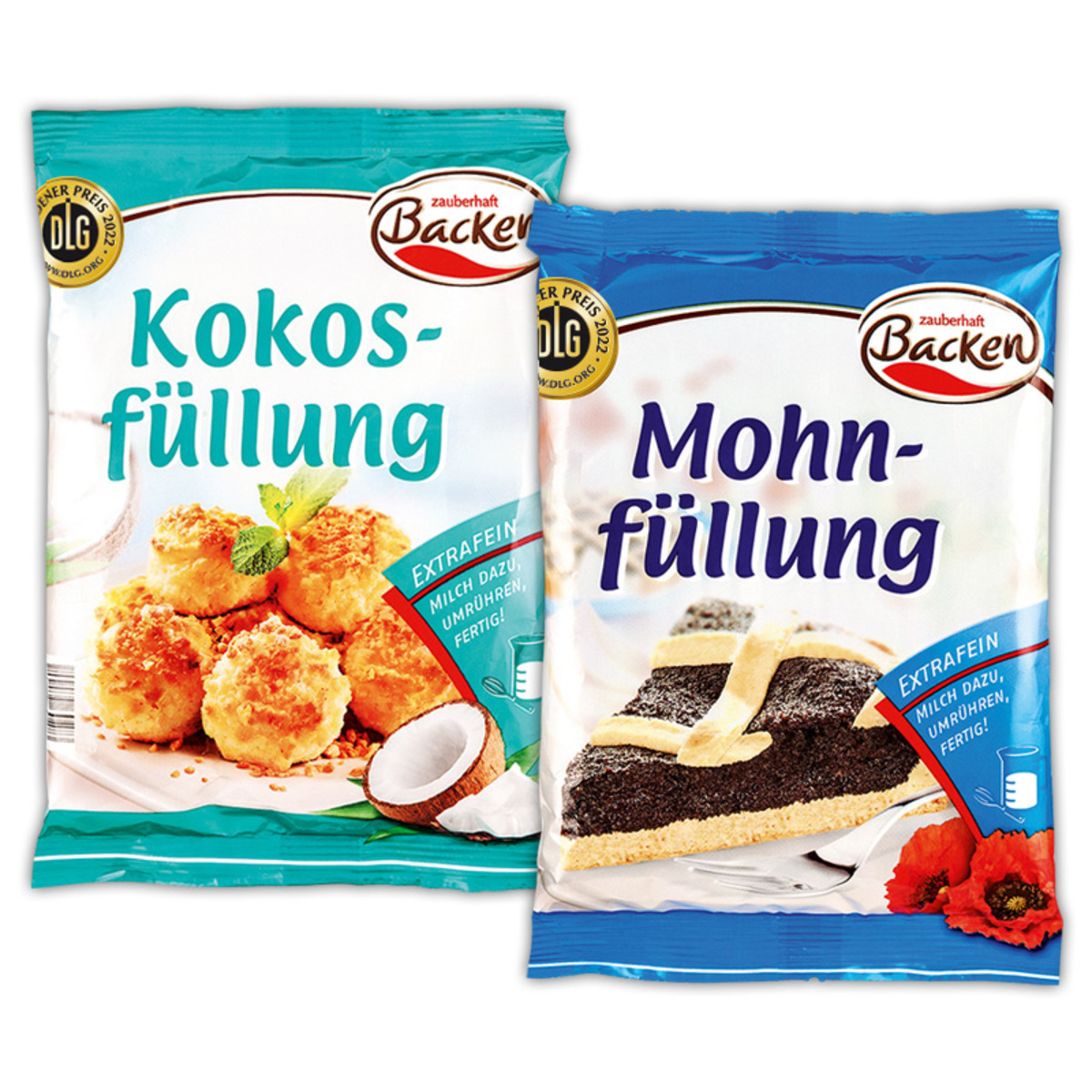 Bild 1 von Zauberhaft Backen Mohn-/ Kokosfüllung