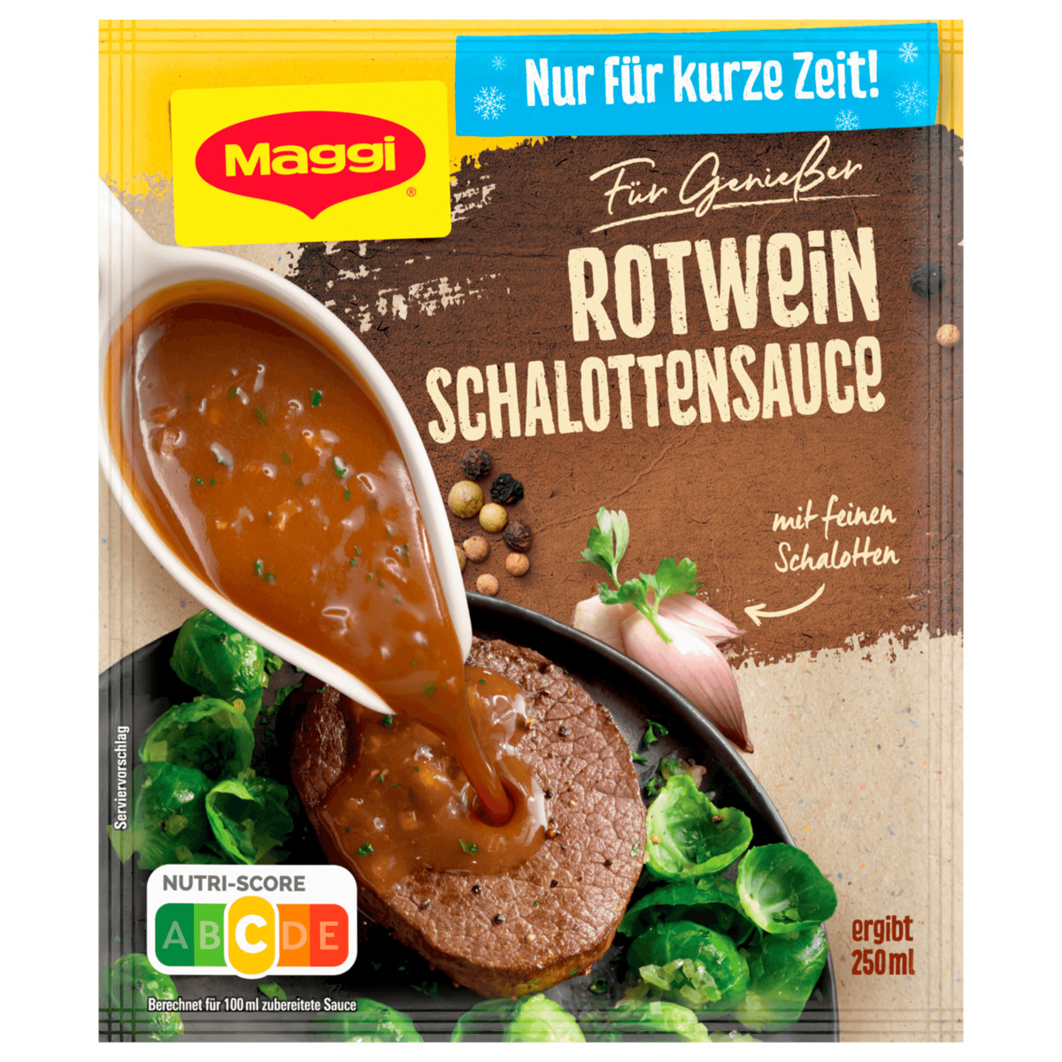 Bild 1 von Maggi Rotwein Schalottensauce ergibt 250ml