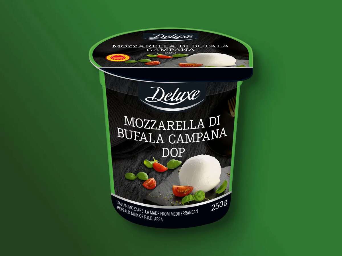 Deluxe Mozzarella Di Bufala Campana DOP 250 G Von Lidl Ansehen