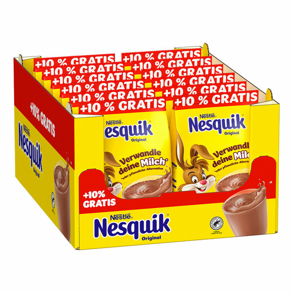 Bild 1 von Nestle Nesquik Kakao Getränkepulver +10% gratis 440 g, 14er Pack