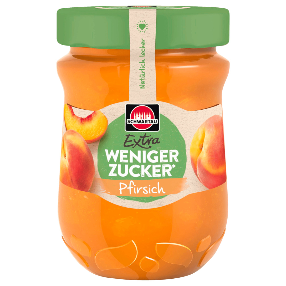 Bild 1 von Schwartau Weniger Zucker Pfirsich 300g
