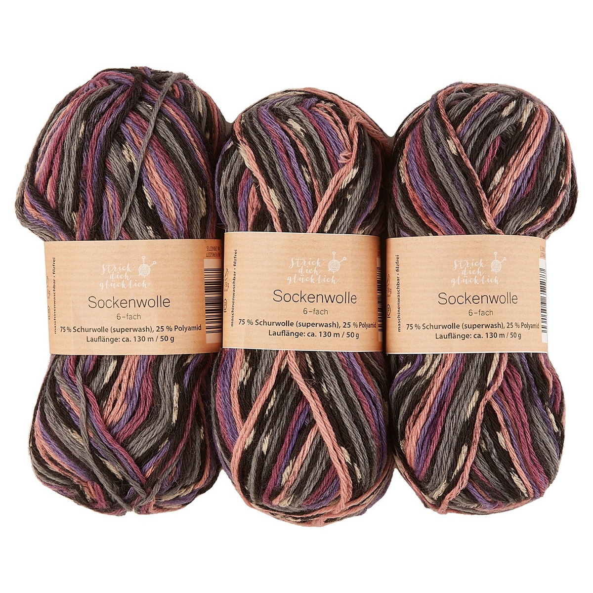 Bild 2 von STRICK’ DICH GLÜCKLICH Sockenwolle 150 g